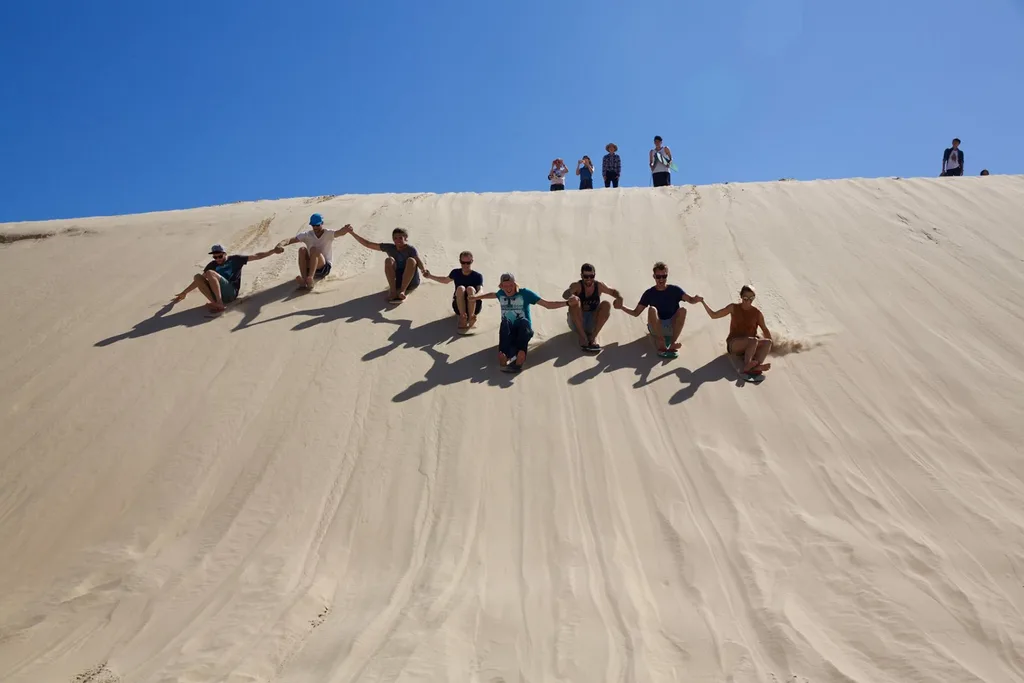 sand dunes
