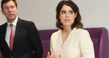 Princess Eugenie steps out with husband Jack Brooksbank on emotional first engagement