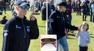 FIRST LOOK: Zara Phillips’ adorable baby girl is pictured for the first time