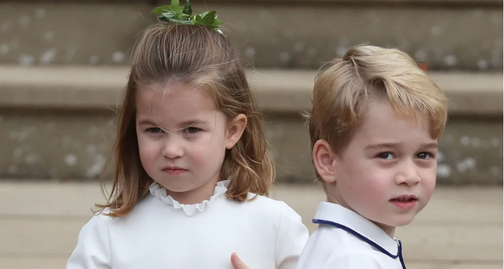 Prince George and Princess Charlotte