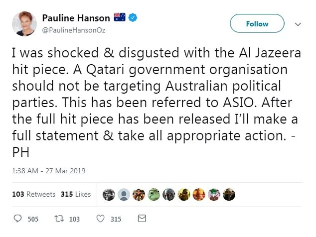 Pauline Tweets