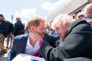Prince Harry just sent the SWEETEST birthday message to this special Aussie royal fan