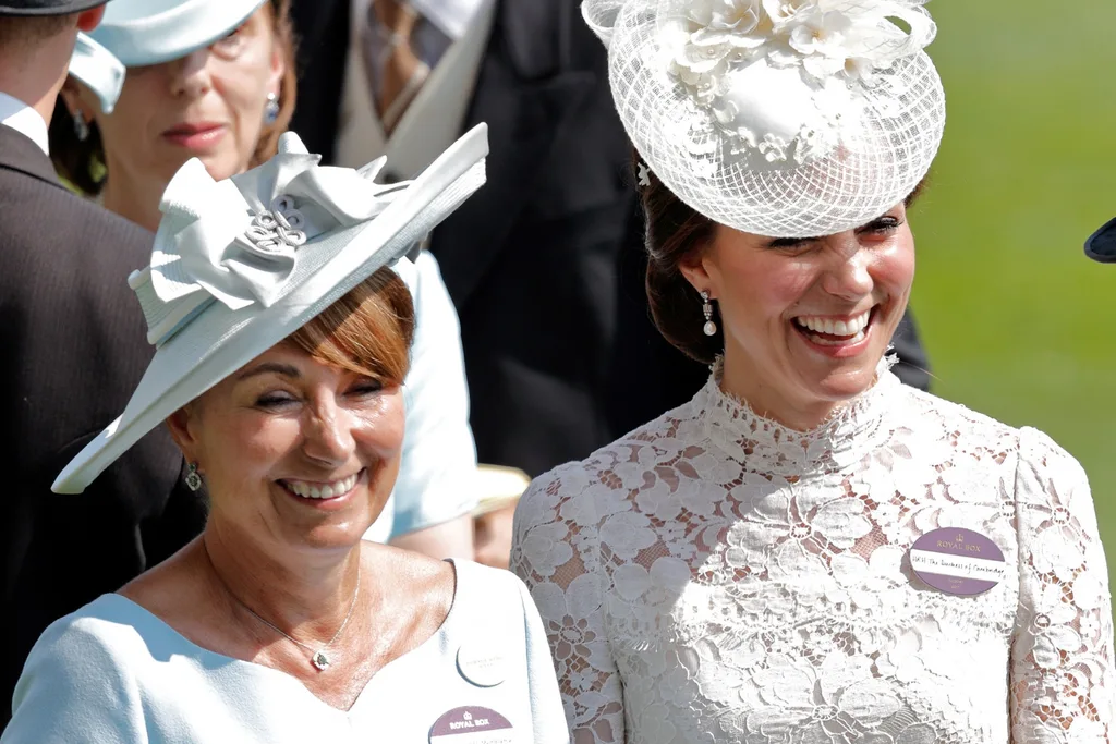 Carole and Kate Middleton