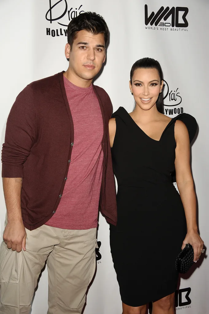 Kim kardashian rob kardashian