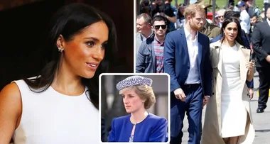 Meghan and Diana