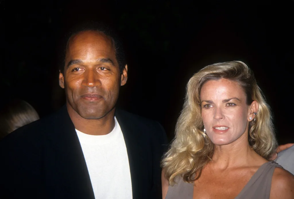 OJ Simpson and Nicole Brown