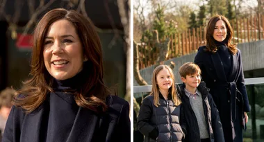 SEE THE PHOTOS: Princess Mary heads to the zoo with the kids