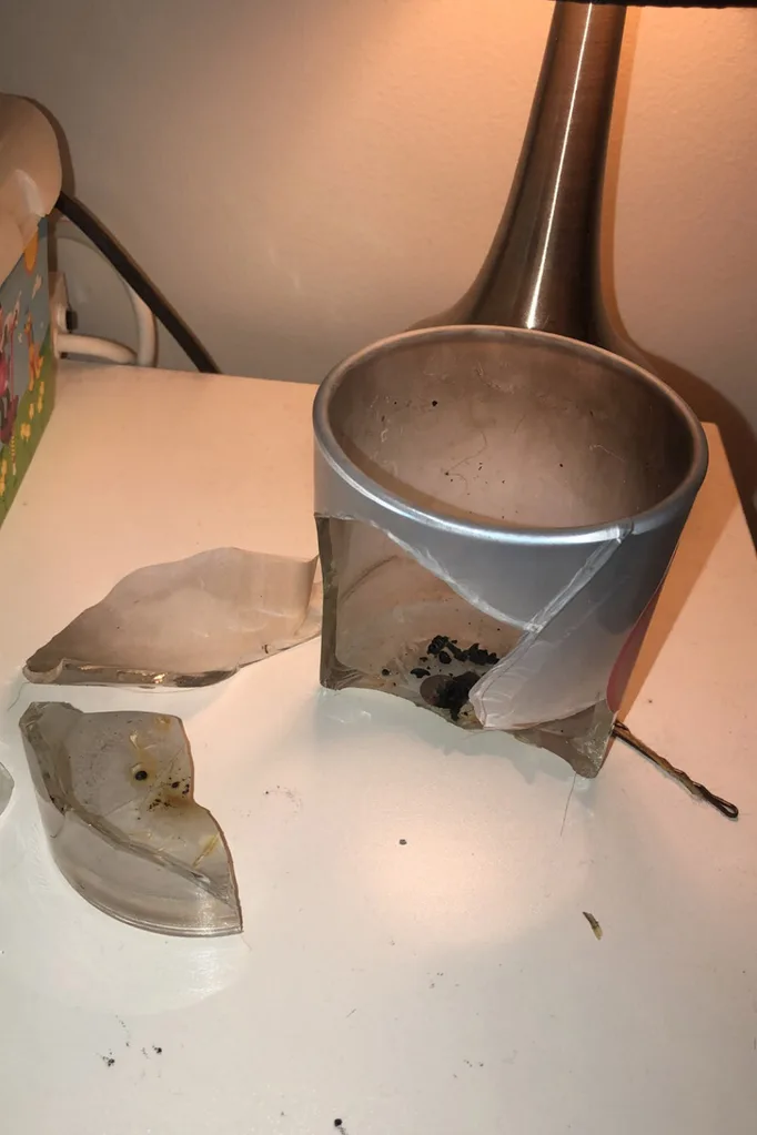 candle explodes kmart