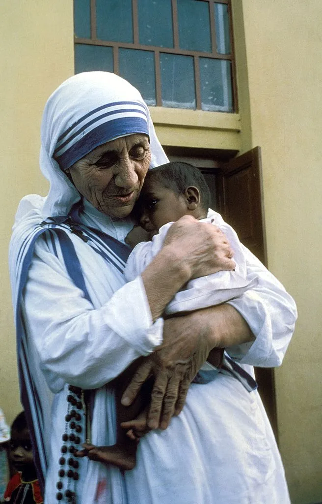 portrait of mother teresa