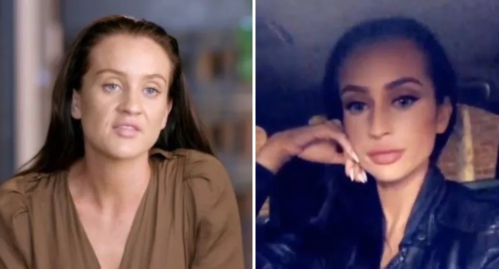 Ines Basic, before and after.