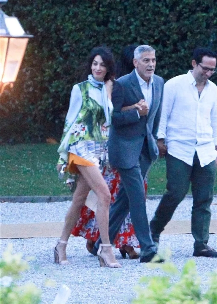 George and Amal Clooney