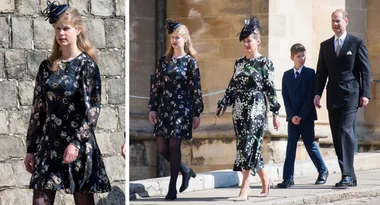 Lady Louise Windsor, daughter of Prince Edward, makes rare public appearance