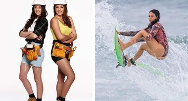 Meet House Rules surfing pros Mikaela and Eliza