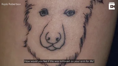 Aussie Tourist in Bali Mortified Over Dog Tattoo Resembling Male Genitals