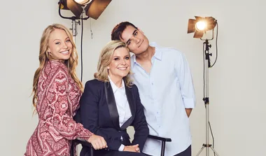 Home and Away: Emily Symons, Olivia Deeble and Will McDonald share a big secret
