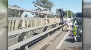 WATCH: Shock video as police detain Gold Coast man