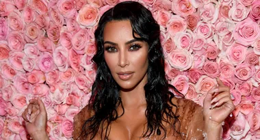 Kim Kardashian reveals what her new son looks like
