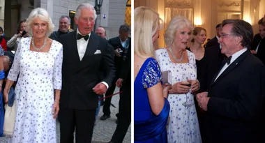 Charles and Camilla get glammed up!