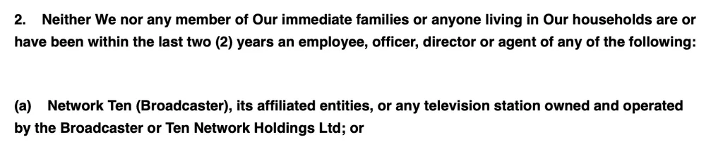 T&Cs