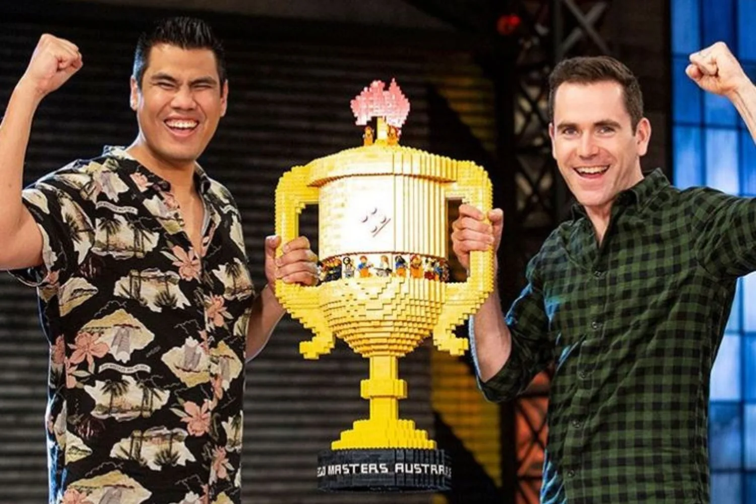 Henry and Cade Lego Masters 2019 winners 