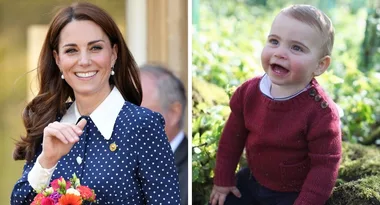 Kate Middleton reveals Prince Louis has begun walking!