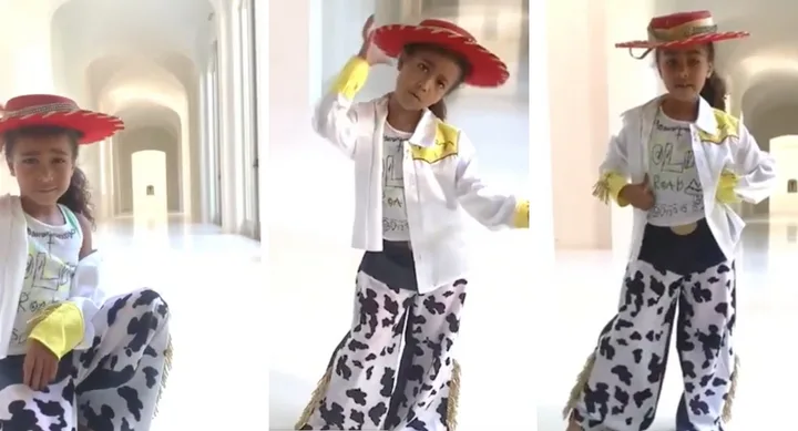 north west kim kardashian music video