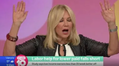 WATCH: Kerri-Anne Kennerley in shock TV meltdown