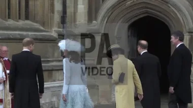 Prince Harry arrives at royal wedding WITHOUT Meghan Markle