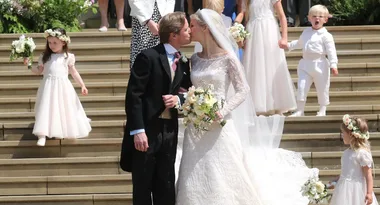 Lady Gabriella wedding LIVE: The dress, the guests and the FIRST KISS!