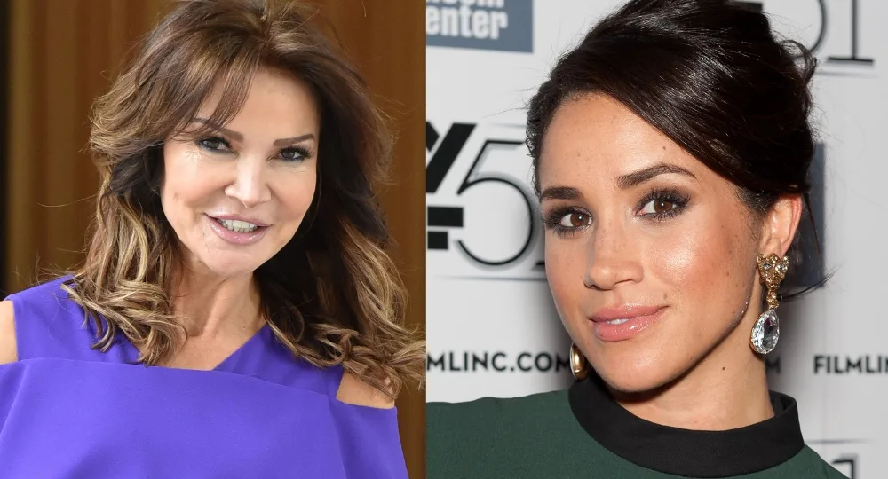 Lizzie Cundy and Meghan Markle