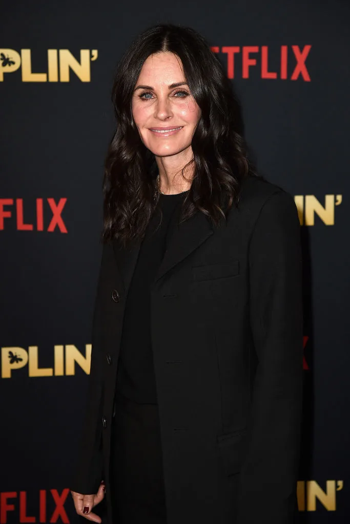Courteney Cox at a Netflix screening