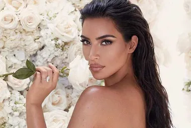 Kim Kardashian bridal beauty is here