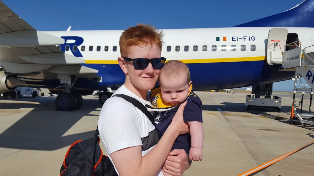Mum breastfeeding ban on plane