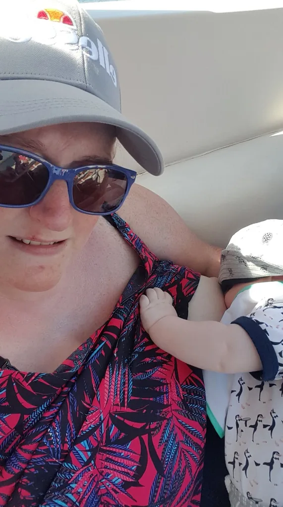 Mum breastfeeding ban on plane