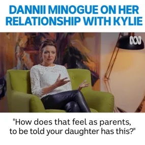 WATCH: Dannii Minogue opens up about her relationship with sister Kylie