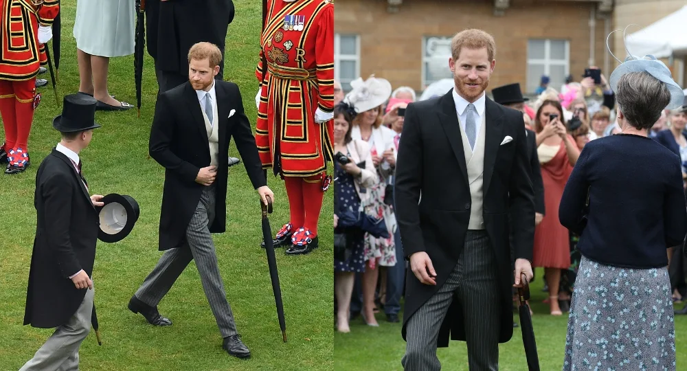 Harry attends Garden Party