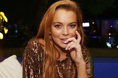 Lindsay Lohan just shared the sweetest pic imaginable