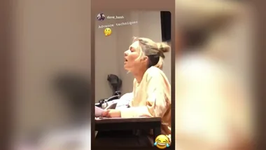 Sam Frost has a VERY interesting acting technique