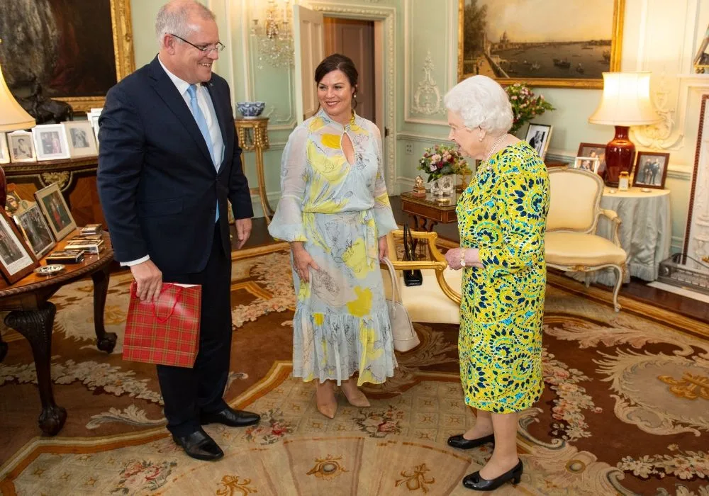 scott morrison gift for queen elizabeth