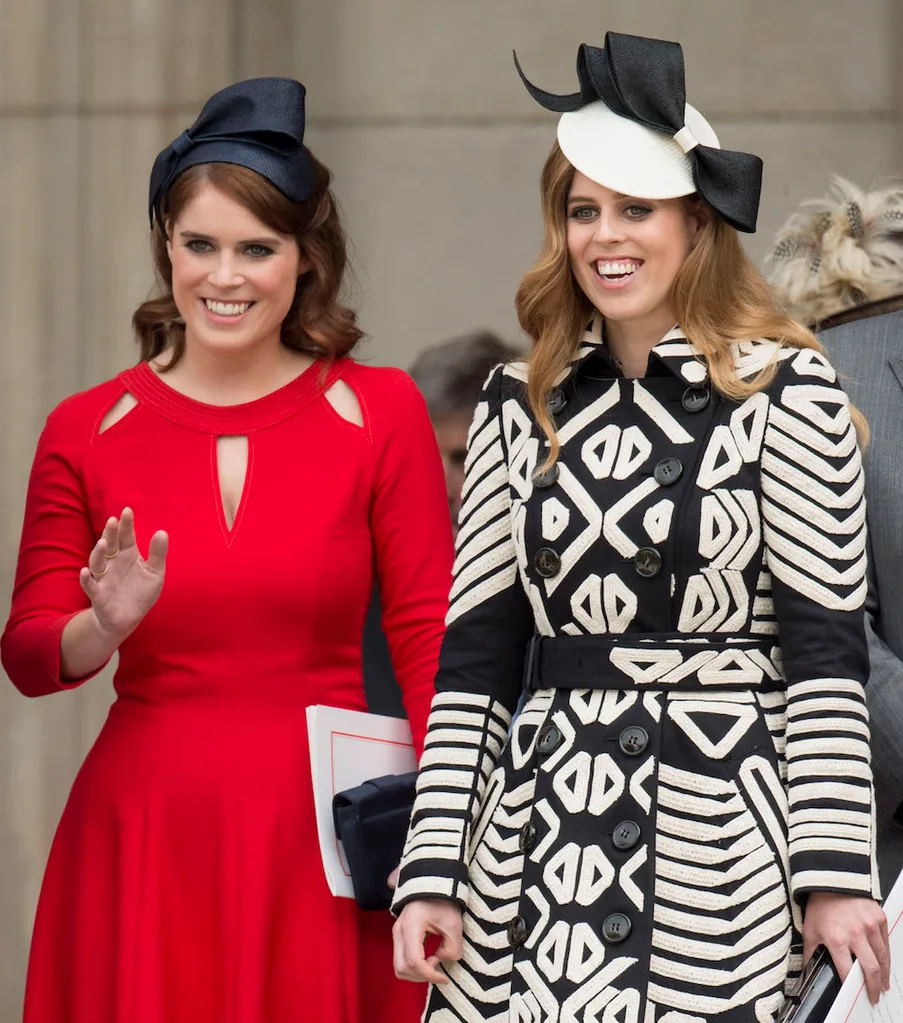 Princesses Beatrice and Eugenie