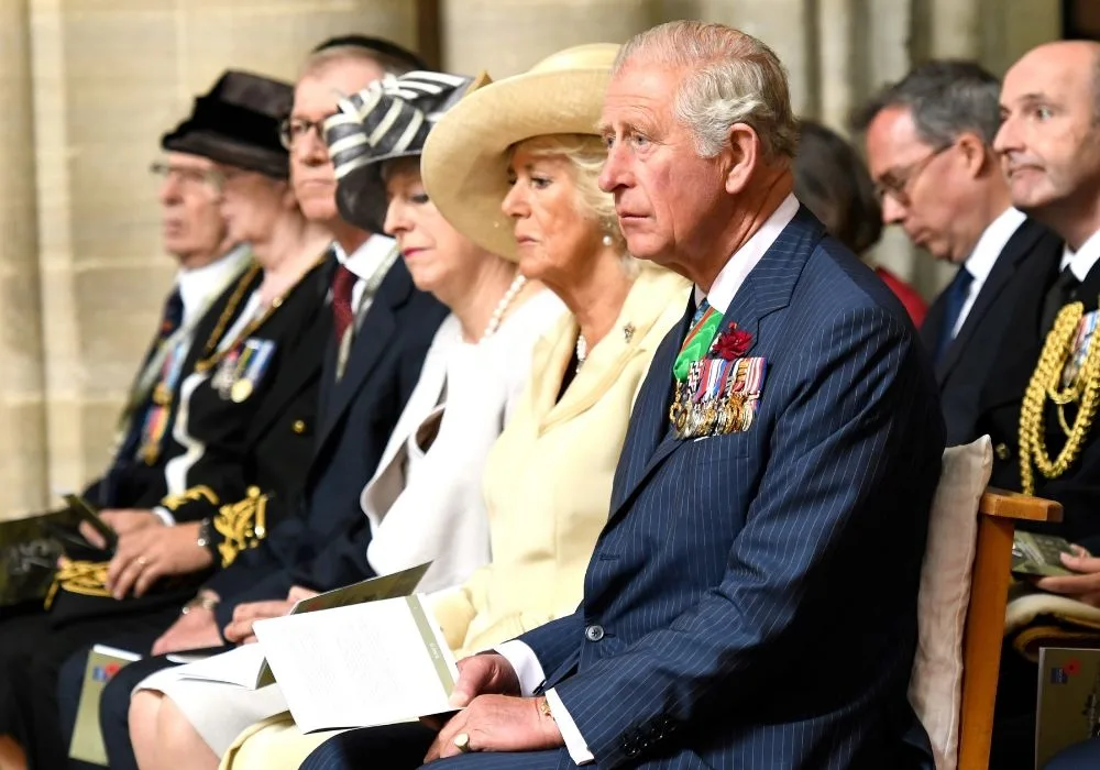 Charles Camilla D-Day service Bayeux Normandy