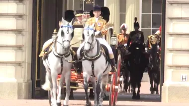 WATCH: Royal family arrive for Trooping the Colour