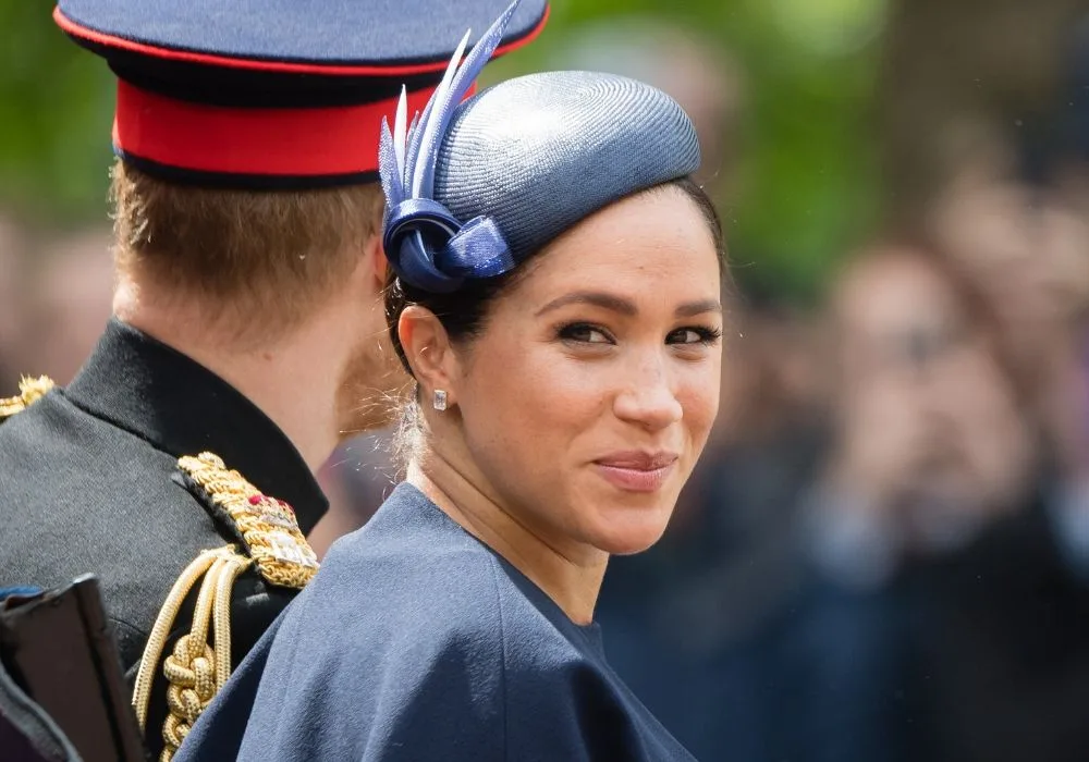 meghan markle trooping the colour