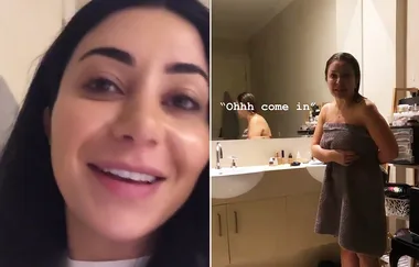 Too far? MAFS Martha Kalifatidis films her naked mother in the shower