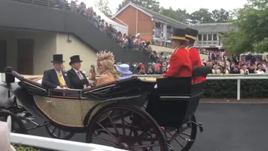 WATCH: Royal family arrive for Royal Ascot