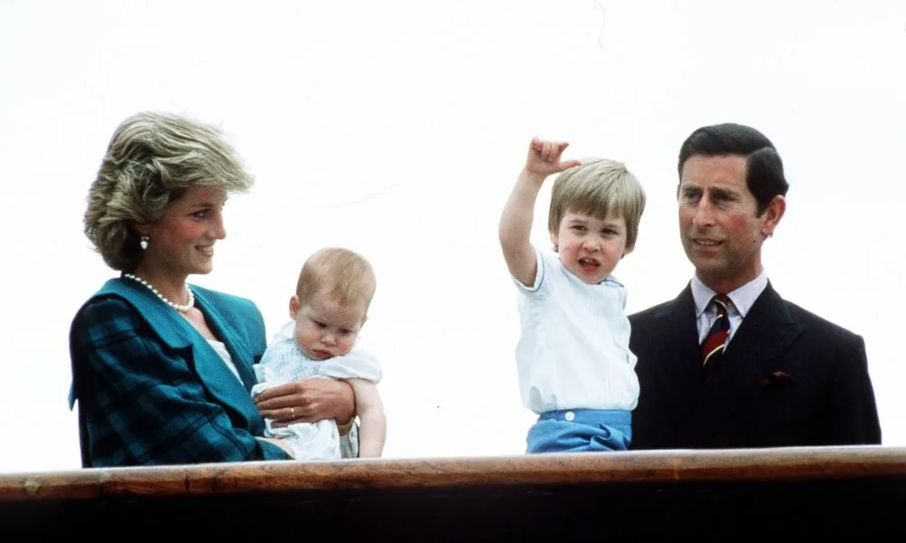 charles diana william harry 1985