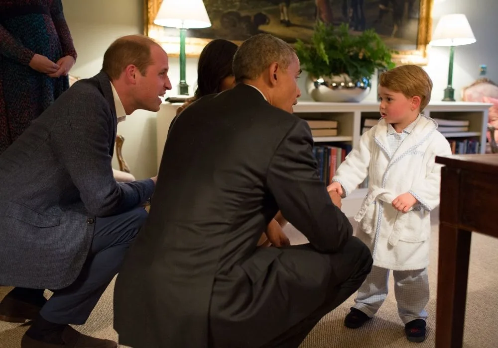 prince george barack obama
