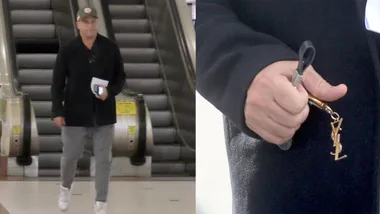 ‘Relatable’ Karl Stefanovic flashes YSL key ring while limping through shopping centre