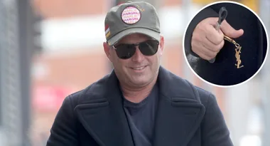 From family man to flashy celeb: Karl Stefanovic totes $441 Saint Laurent keyring while running errands in Sydney