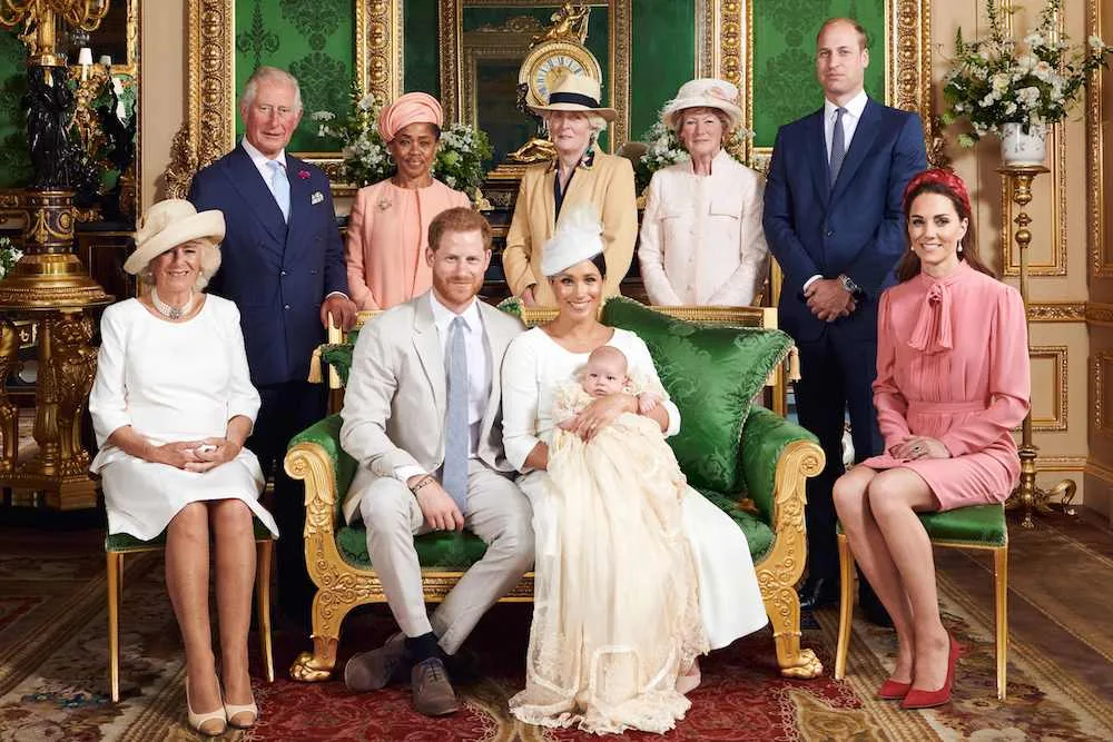archie's christening